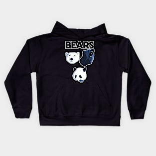 3 bears Kids Hoodie